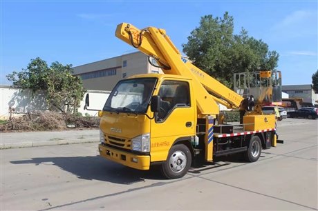 福建省27米蓝牌直臂高空作业车园林修剪登高车路灯维修登高作业车