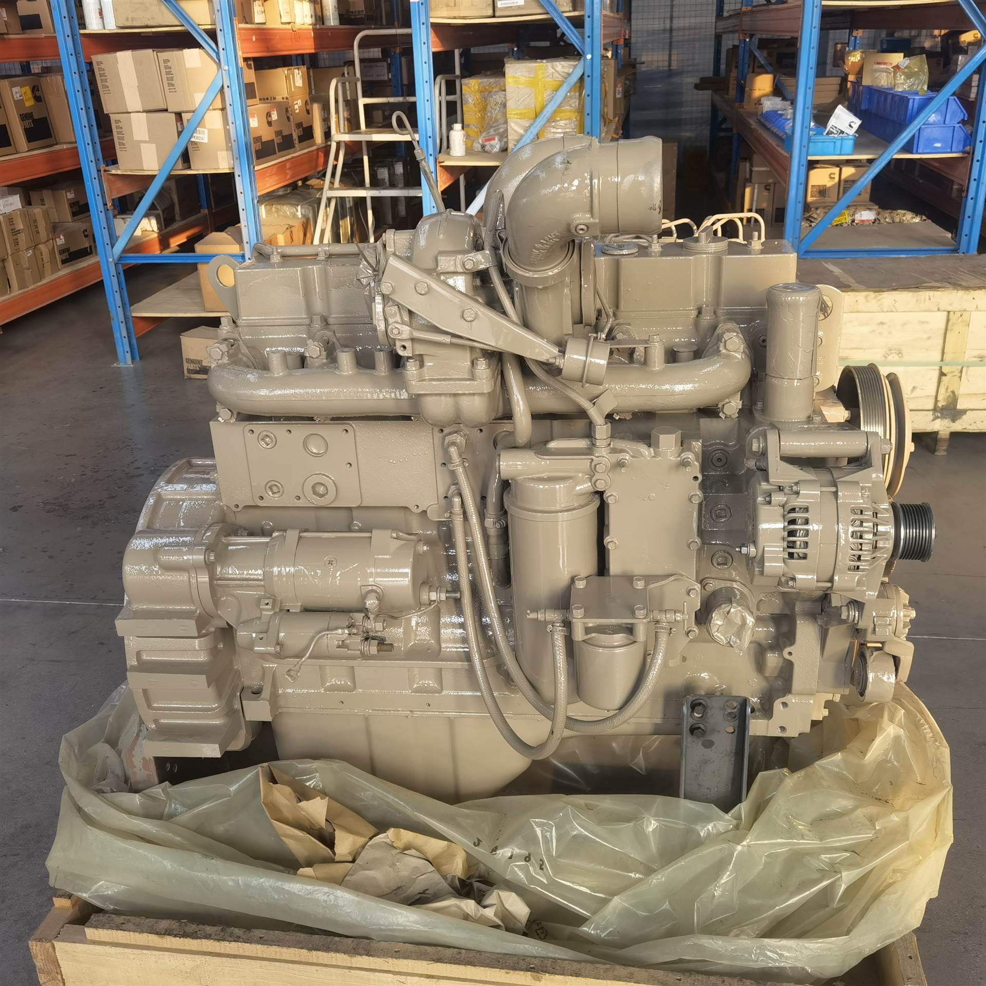 洛建lsd218ph压路机6c83发动机再制造进口新机库存机