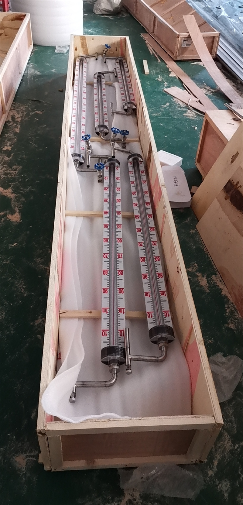 定制双色玻璃管液位计甘肃双色玻璃管液位计津制仪表