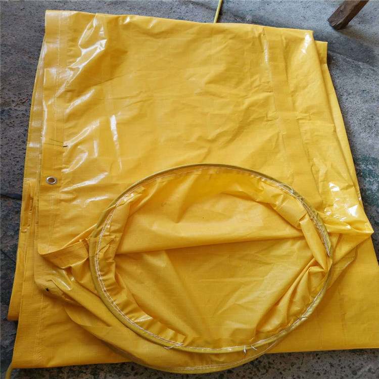 森腾矿用风筒布塑料涂覆布正压风筒600型阻燃风筒布全国包邮