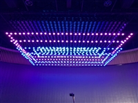 迪迩 智能展馆LED升降球 dmx三角灯管 美陈感应互动球灯