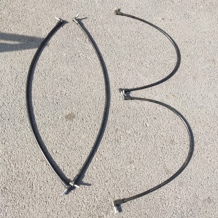 纽威达牌12米塞钉式轨端接续线牵引轨道回流连接线塞钉式钢轨连接线