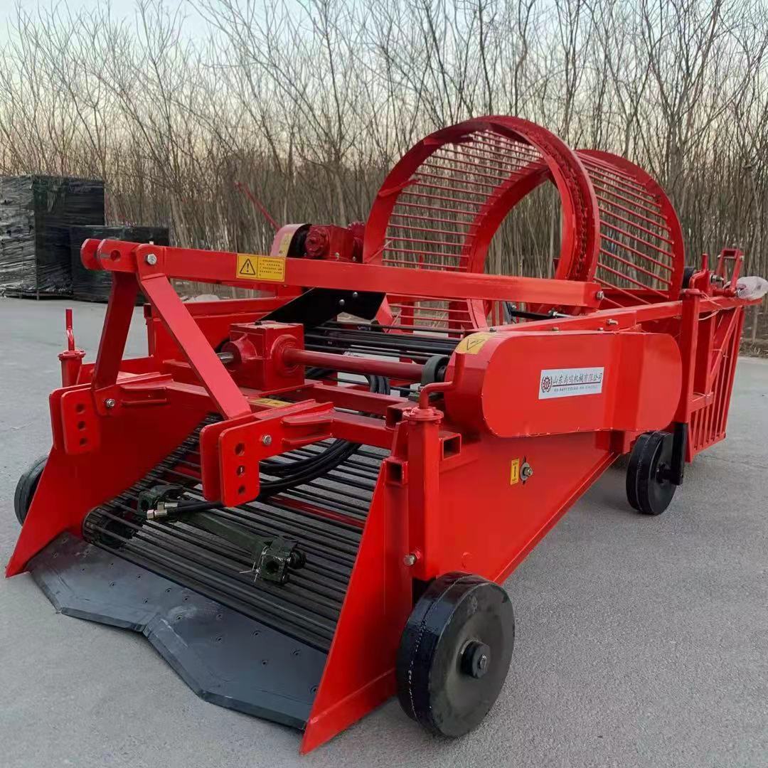 内蒙古拖拉机带地膜残膜回收机