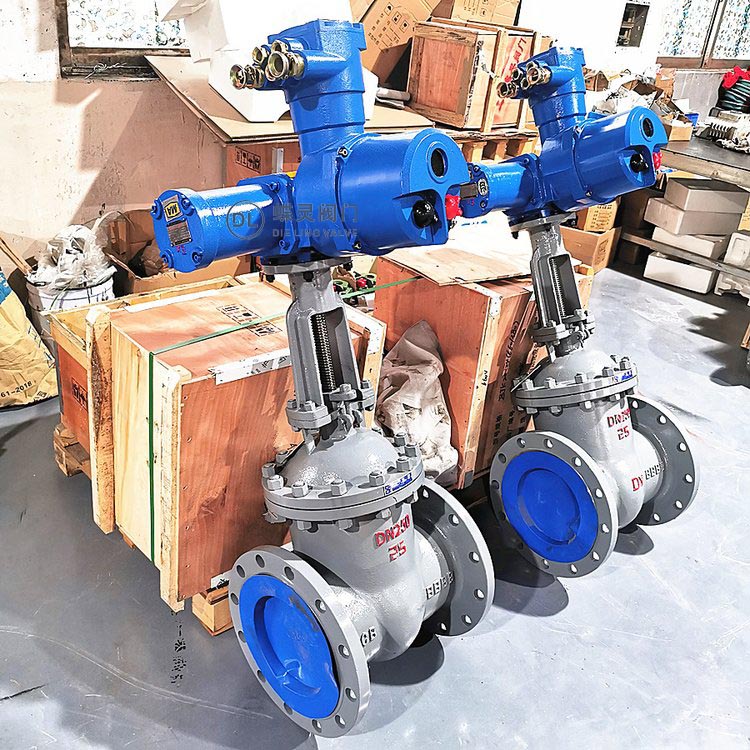 带485通讯矿用电动闸阀电压ac660vac380v一体式防爆电动闸阀