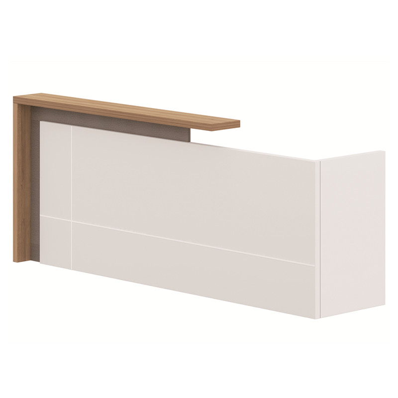 时尚大气写字楼前台 酒店前台 商场咨询台 板式接待台 收银台 自由