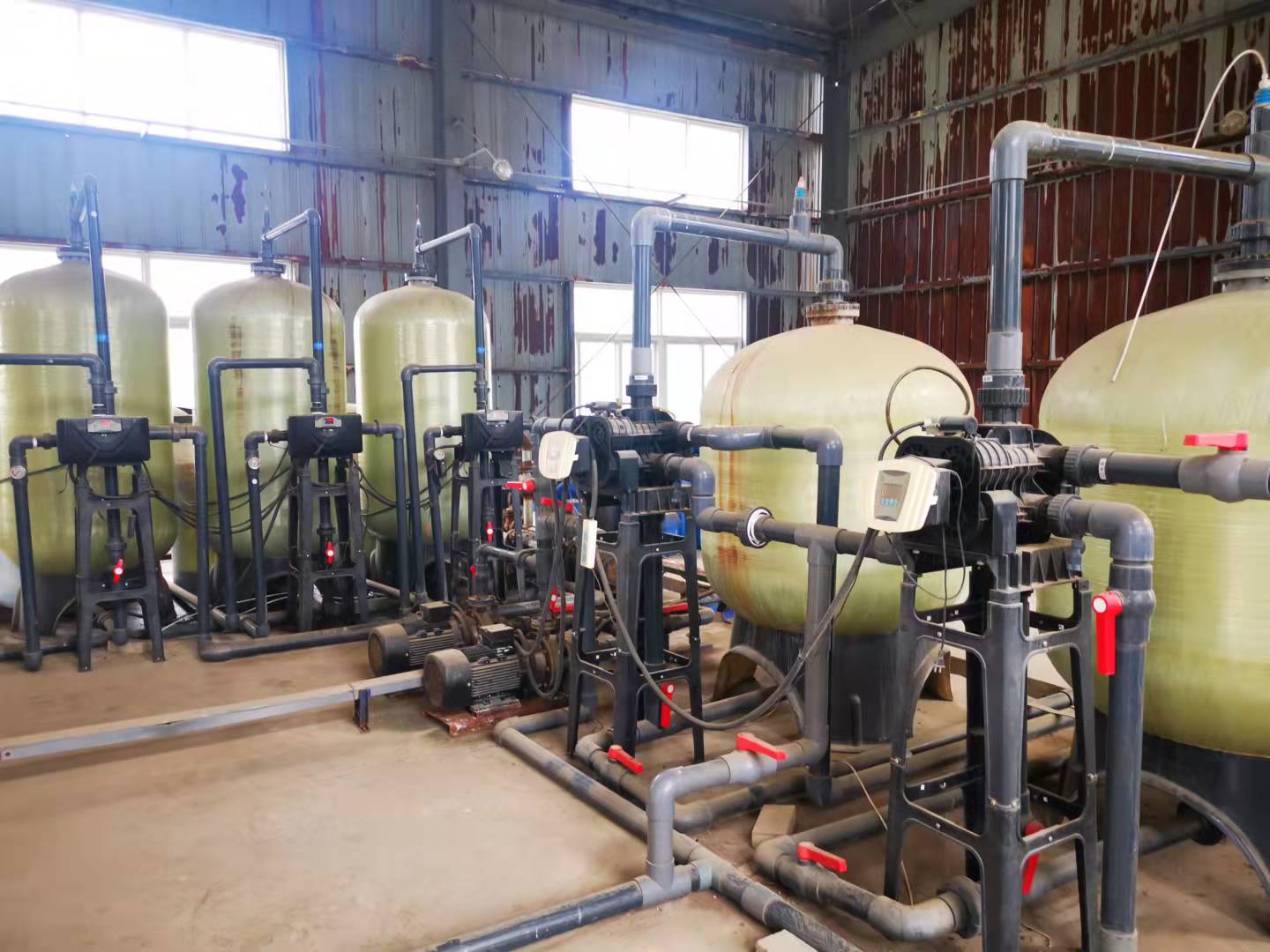 周口1吨软化水设备锅炉软水机软水器全自动软化水设备