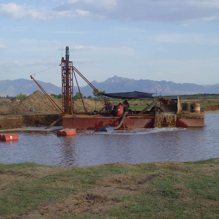 水库清淤挖泥挖沙船沙泵铰刀齿清淤船大型绞吸式挖泥船
