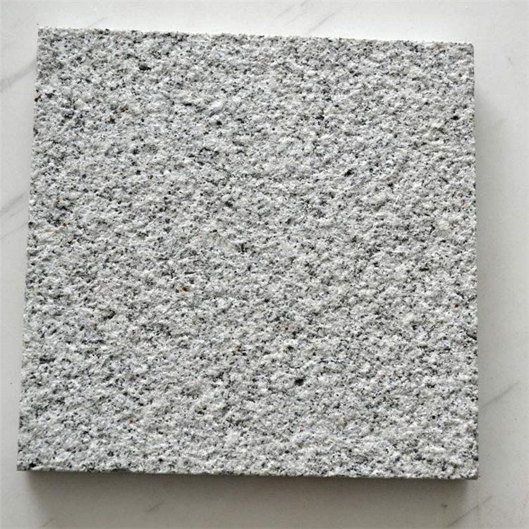 海南芝麻白火烧面 芝麻白花岗石荔枝面 芝麻白广场砖