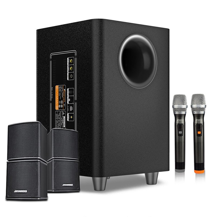 山水q3家庭ktv家用一体点歌机家用小型卡拉okk歌设备大功率功放音箱重