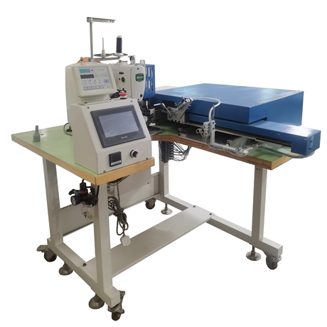 厂家供应全自动卷织带机切卷车缝一体机特种高速织带缝纫机