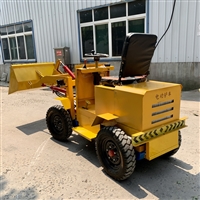 公路硬土挖掘铲车 土壤砂石小铲车 石灰煤炭装载铲车 铲挖作业