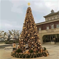 河南郑州大型发光框架圣诞树