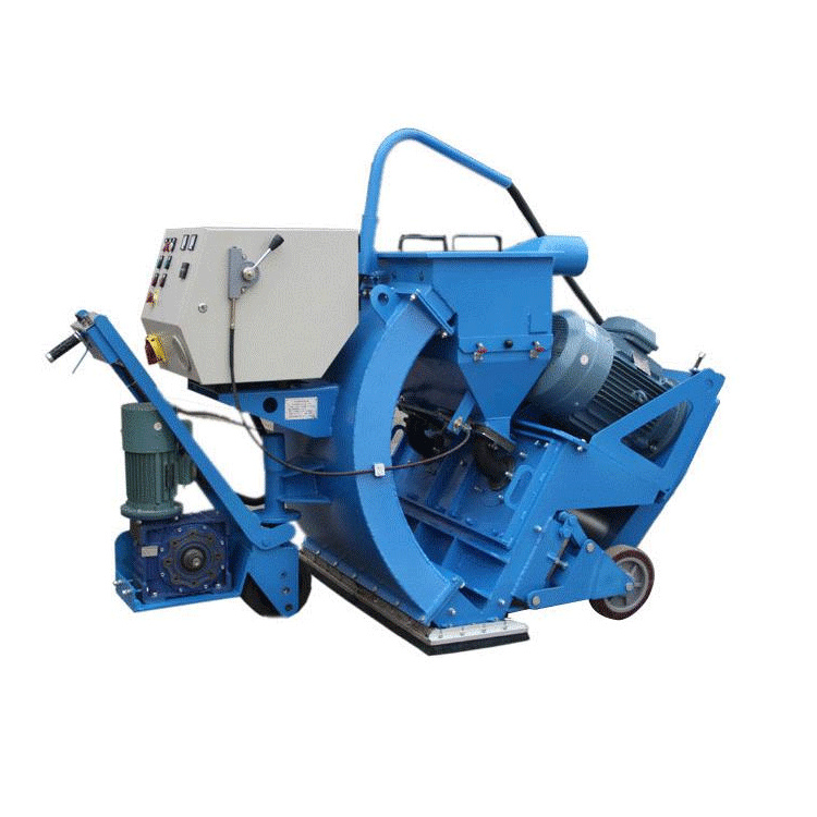 防城港移动路面抛丸机标线清理路面抛丸机使用成本低