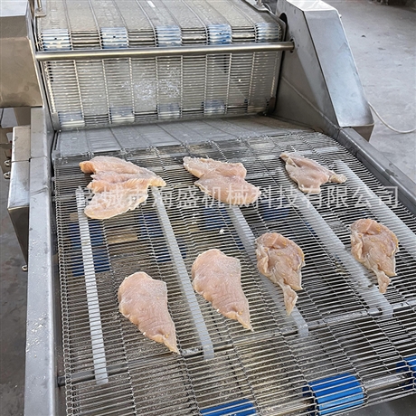 大鸡排淋浆机 全自动上浆上粉专用设备 肉类上浆机