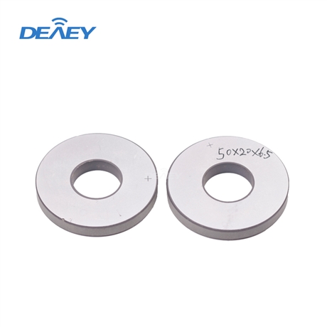 焊接换能器压电陶瓷片 压电陶瓷片50mm 大功率压电陶瓷片