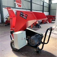 果树枝粉碎机 效率翻倍 小型树枝碎枝机 移动柴油木片木屑机