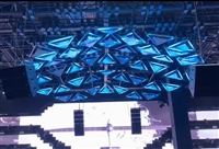 迪迩 升降小球水滴 酒吧激光追踪发光球 智能设计数控球