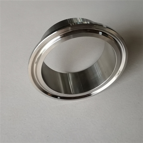 不锈钢快装接头法兰端头大口径快速焊接法兰卡盘卫生级