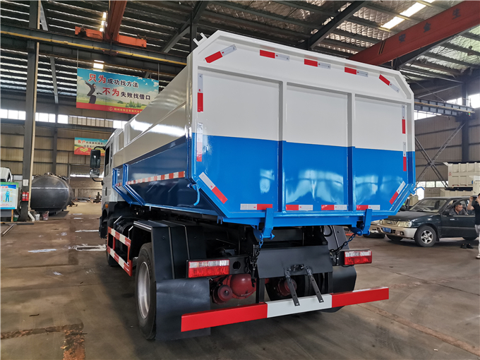 环保专用15方 12立方污泥自卸车 10吨粪便大型运输车尺寸