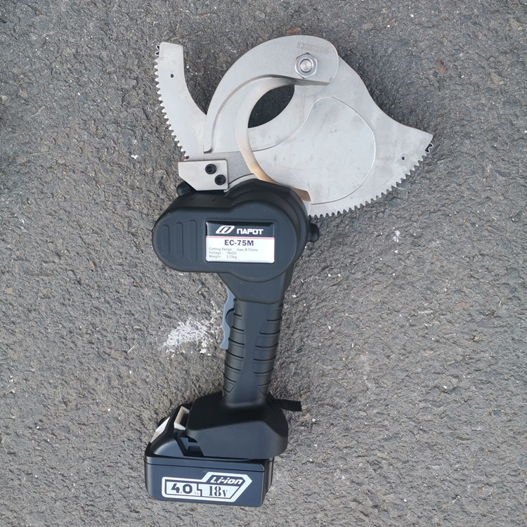 济宁出售充电式棘轮电缆剪轻便快速液压线缆电缆剪齿轮式电缆剪刀