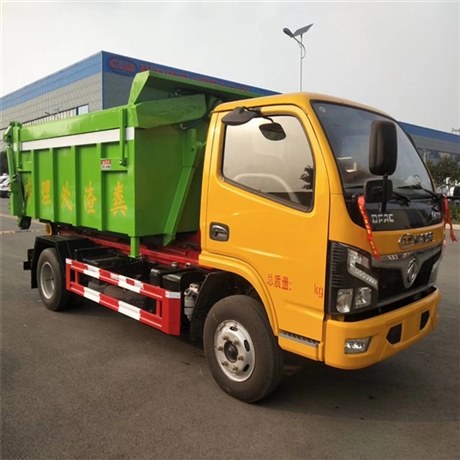 容积5立方6立方8立方_勾臂式干粪污泥运输车