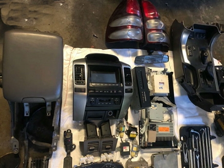 豐田120 vxn電器一套 氣缸床 起動機 空調(diào)泵 發(fā)電機