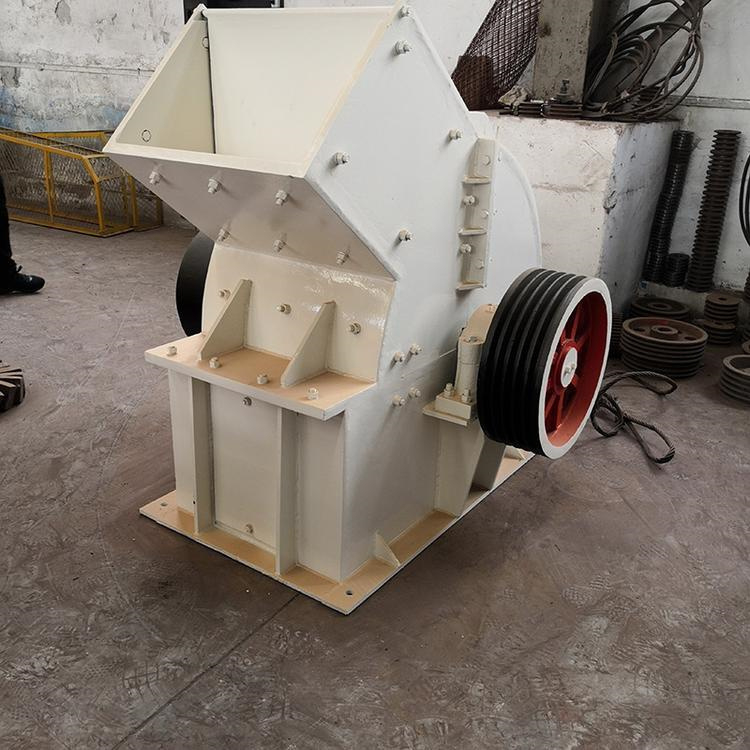 矿岩破碎机石头石子破碎整形机采矿场铝矿石锤式破碎机一机多用操作