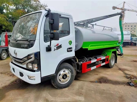 订做沼液运输车厂家 东风多利卡D9_粪沼液吸排车