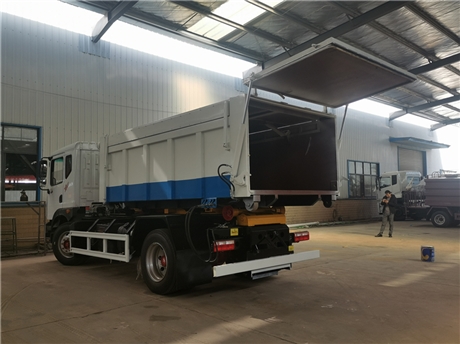 脱水/含水+污泥运输车 15方泥渣泥污自卸车价格价位