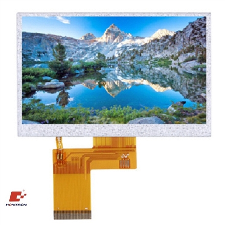 群创液晶屏4.3寸480x272 RGB接口40pin IPS型