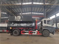 装污粪垃圾污泥通用_勾臂式粪污垃圾车，一车多用能配多箱