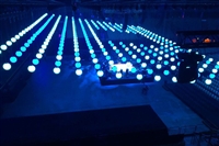 迪迩 LED升降麦克风 数控水滴球 科技馆酒吧3D阵列浮球