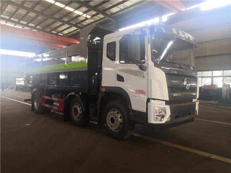 质检合格-18吨干粪清运车 15吨有机粪肥运输车