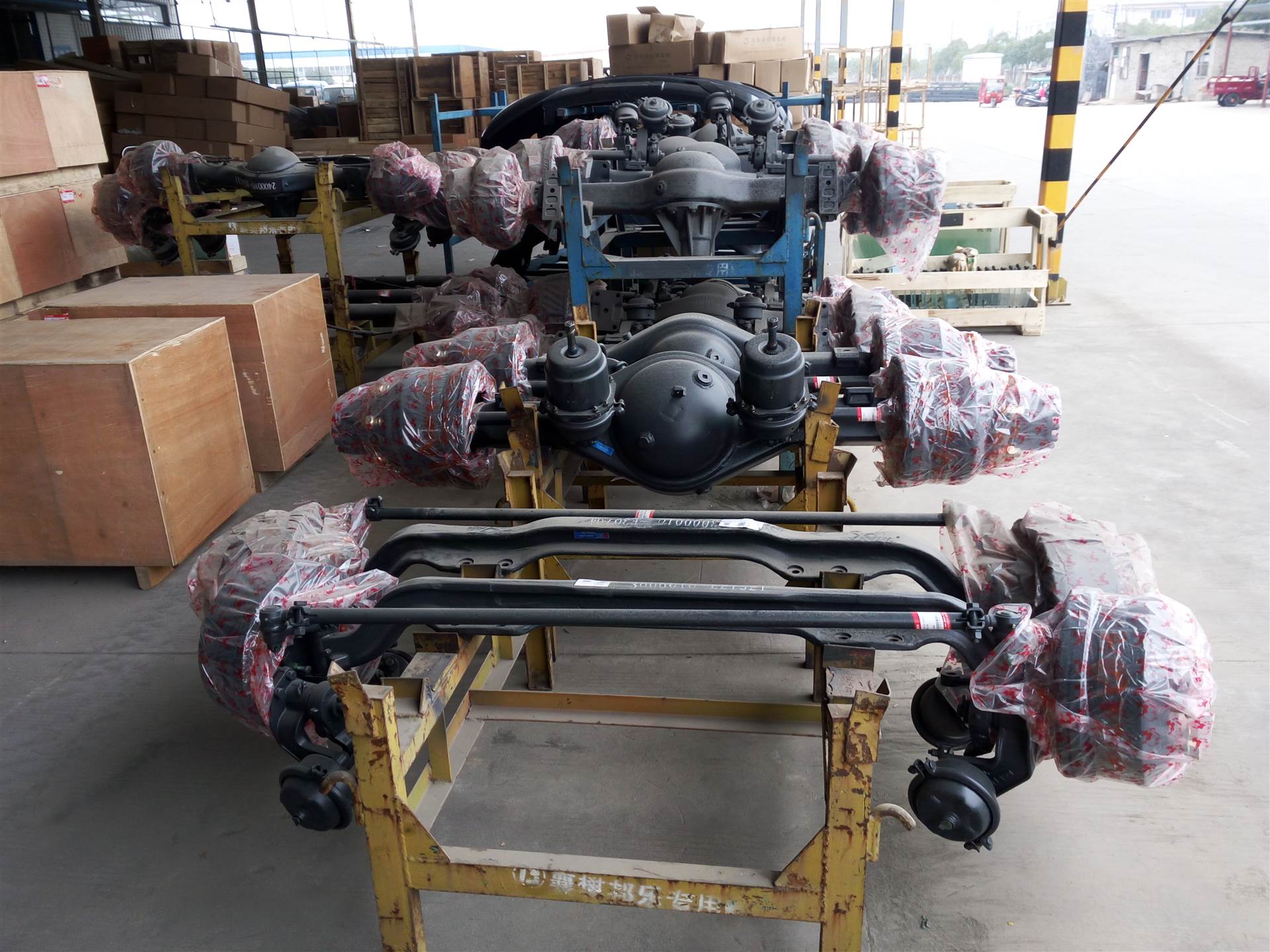 原装东风福瑞卡r7前桥总成前轴前工字梁总成就是好