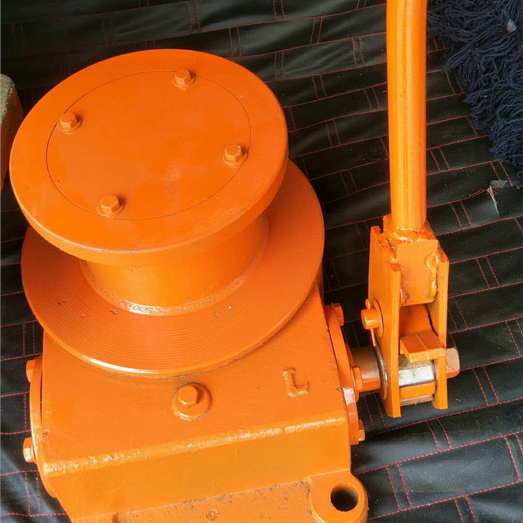 森腾皮带机手动张紧器spj蜗轮卷筒800皮带用涡轮卷筒产品分左右