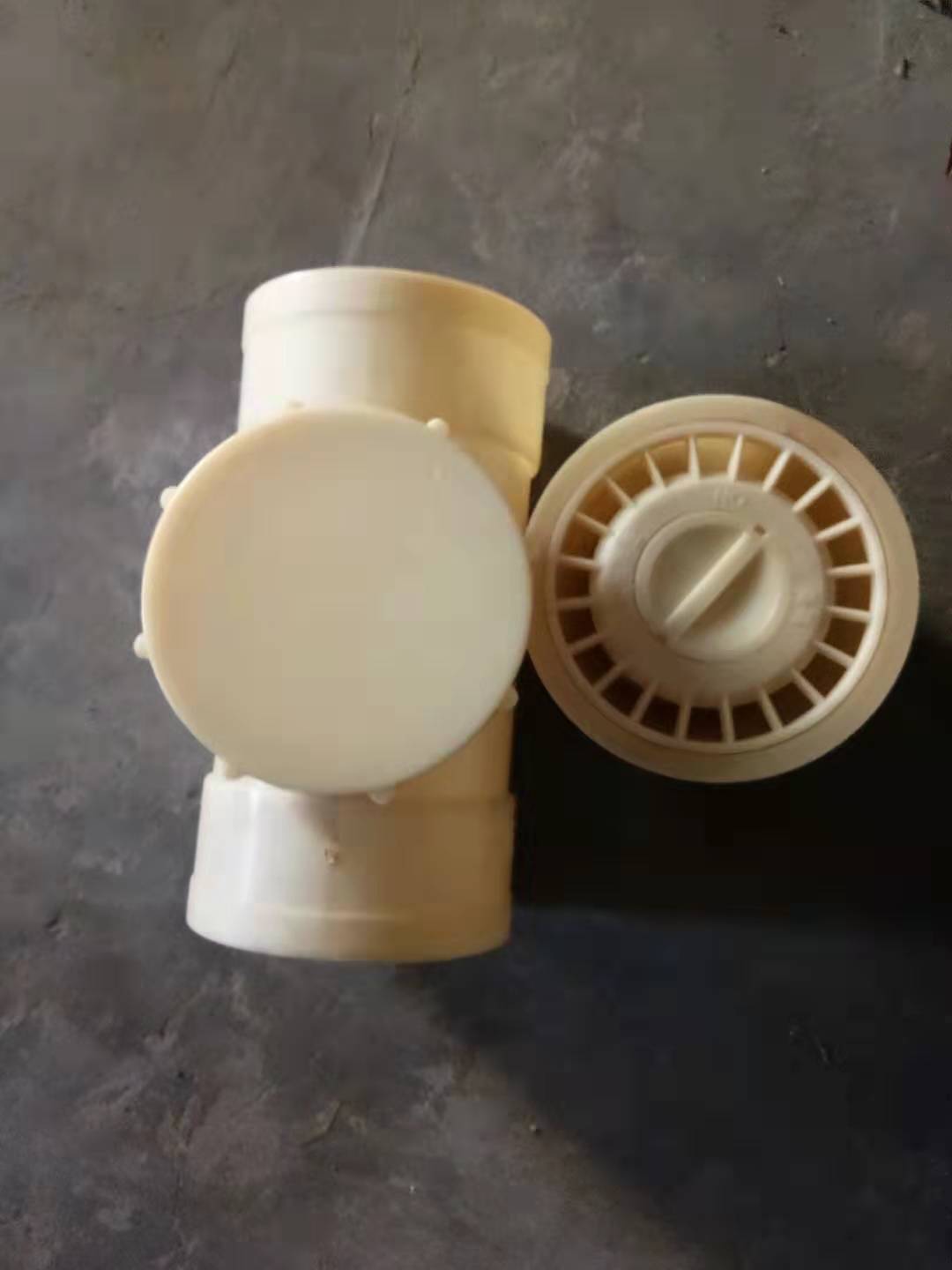 鲁美牌abs清扫口110管道排水清扫口abs排水管件销售