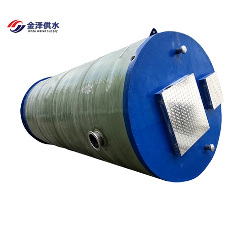 玻璃钢预制泵站 雨水泵站 污水一体化提升泵站，参数调整