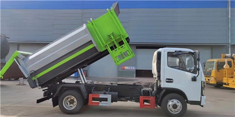 8方污泥自卸车 8立方污泥清理清运车协助上户