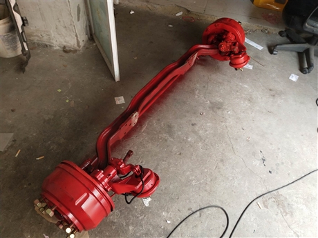 供应东风多利卡d12前桥后桥壳总成货车配件