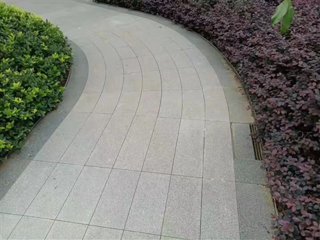 郑州大理石pc砖定制花岗岩园林地铺石贵妃红pc砖