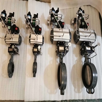 供应D671X-10C 对夹式气动蝶阀DN100DN80DN150 D671X-16P