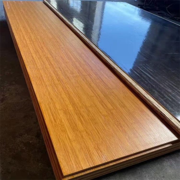 鸿运强度高建筑集装箱竹板耐水性好集装箱竹地板