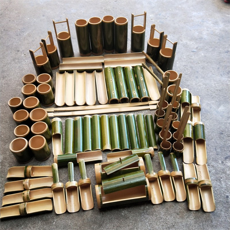 幼儿园竹子的各种玩法图片