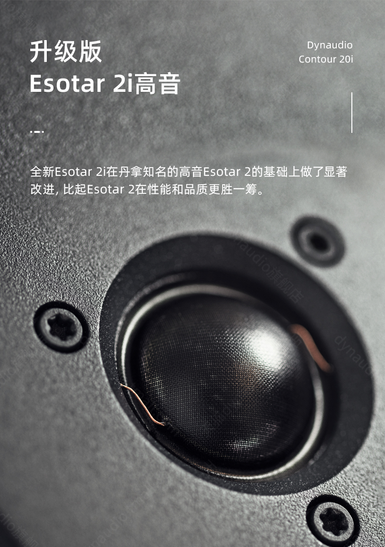 dynaudio丹拿contour20i新轮廓hifi无源书架音箱发烧