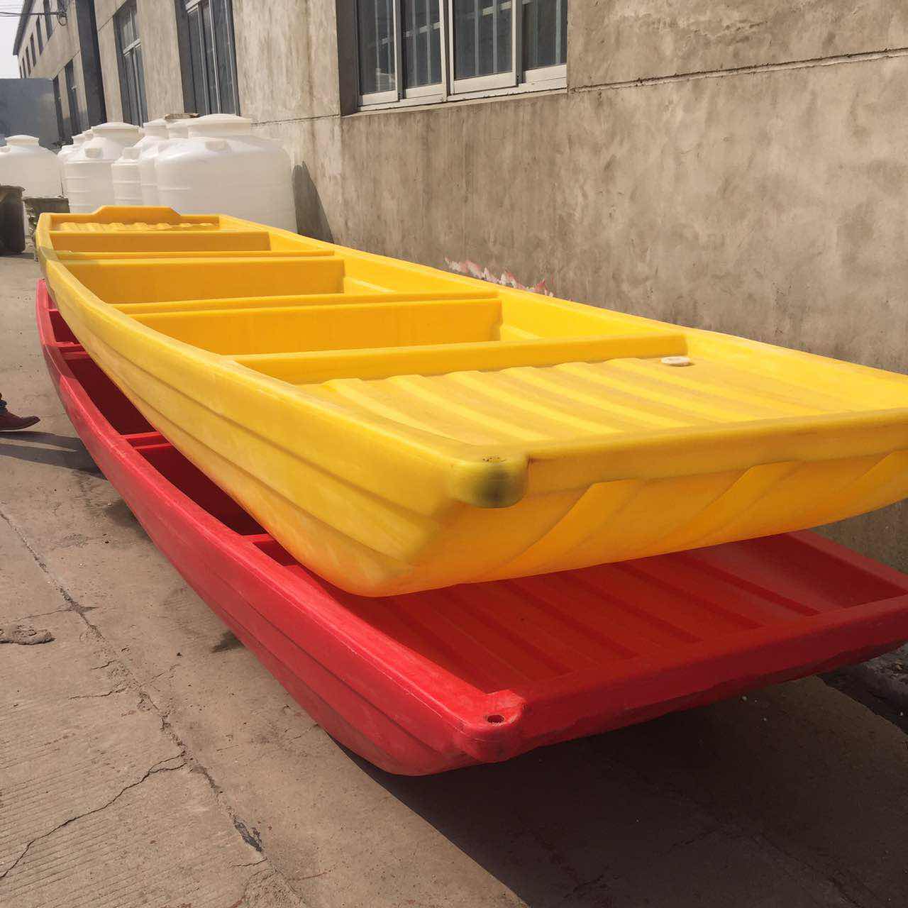 塑料船牛筋pe胶冲锋舟船钓鱼船养殖渔船56米