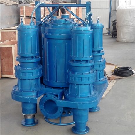 4寸电动潜水泥浆泵绞吸式高扬程泥浆泵