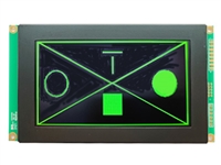 清达光电256128超宽温汉字库RS232串口OLED模组HGSC2561285