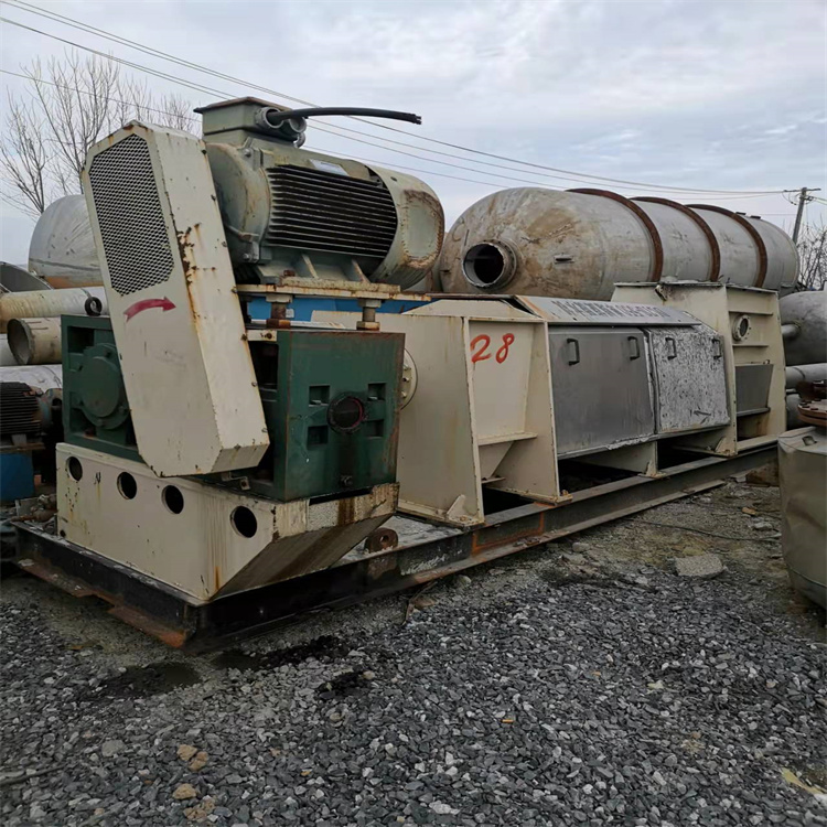 二手单螺旋挤干机 水分压榨挤干机 螺旋脱水压干机 螺旋挤压固液分离