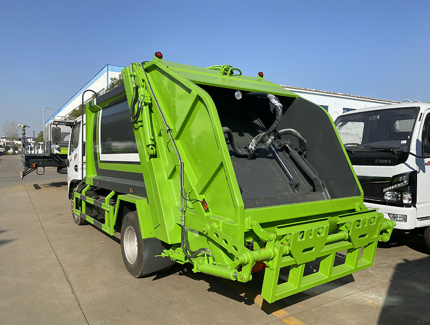 6方生活壓縮垃圾車國六全封閉環衛車大型環衛車生產廠車型齊全