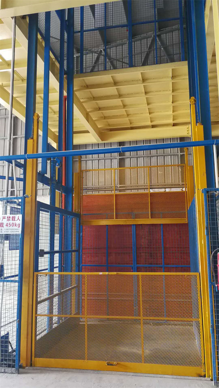 重庆沙坪坝升降货梯导轨式升降平台非剪叉式液压壹仕德